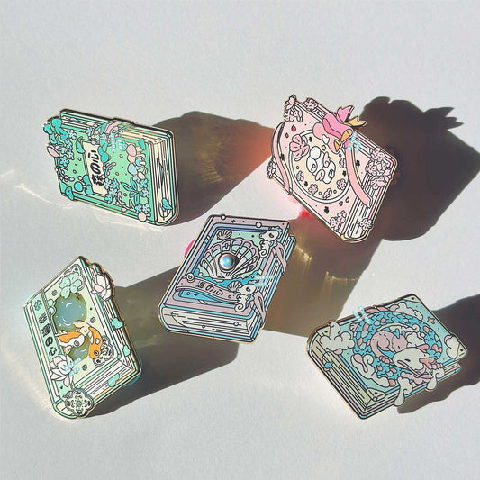 Enamel Pins - 2.0 Spellbooks