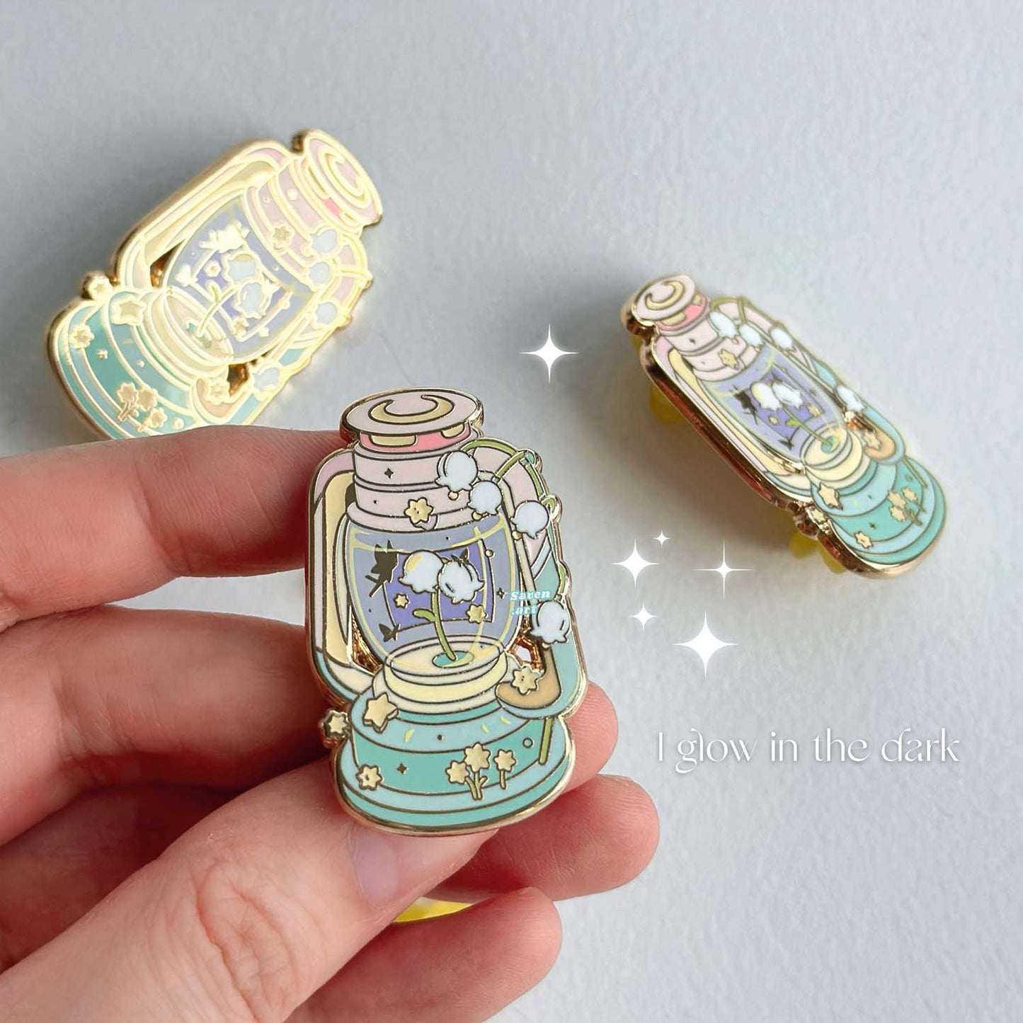 Enamel Pins - Fairy's Lantern