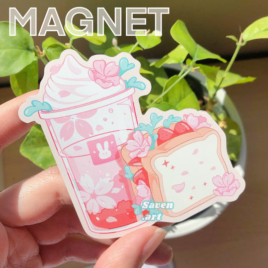 Sakura Lunch Magnet